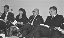 Da sx Paolo Corsini, Maria Rosaria Gianni, Gennaro Sangiuliano, Francesco Pefetti -Foto di Vanessa Quinto